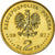 Coin, Poland, 2 Zlote, 2002, Warsaw, MS(60-62), Brass, KM:443