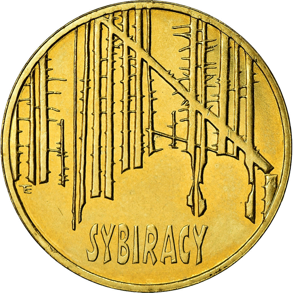 Moneda, Polonia, 2 Zlote, 2008, Warsaw, EBC+, Latón, KM:638