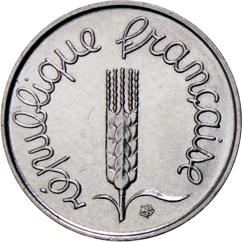 Moneta, Francja, Épi, Centime, 1964, Paris, MS(63), Stal nierdzewna, KM:928