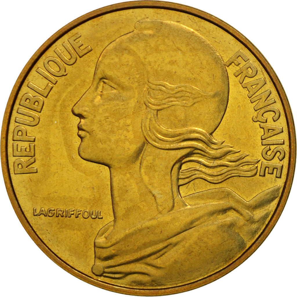 Monnaie, France, Marianne, 20 Centimes, 1980, Paris, FDC, Aluminum-Bronze