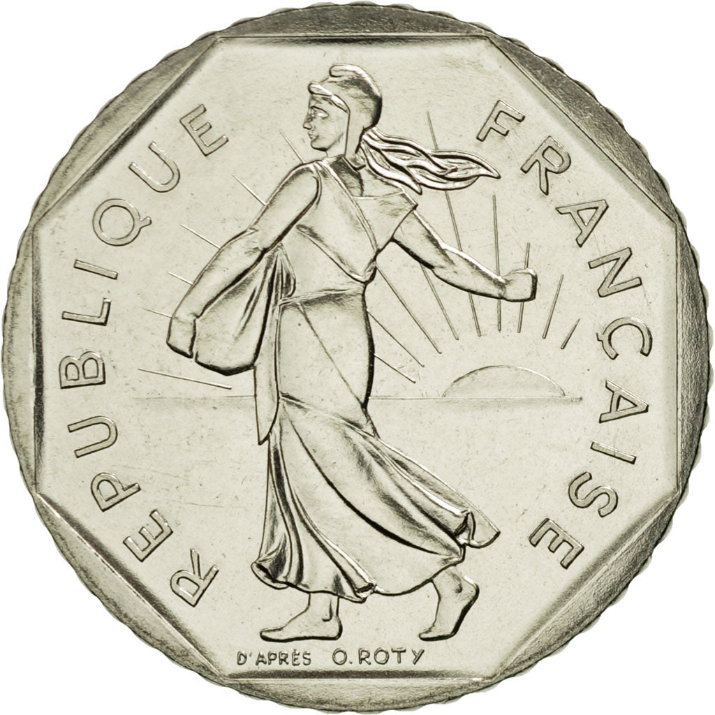 Coin, France, Semeuse, 2 Francs, 1982, Paris, MS(65-70), Nickel, KM:942.1