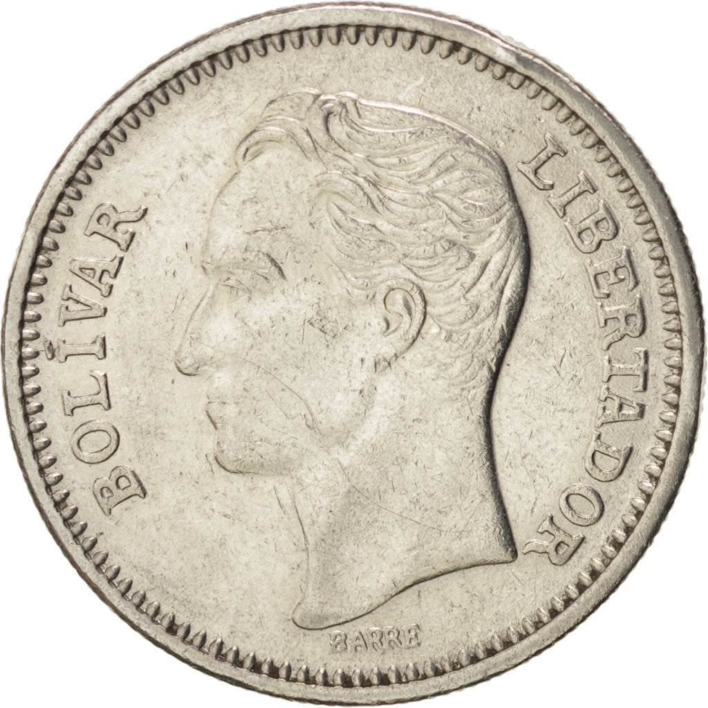 Monnaie, Venezuela, 50 Centimos, 1965, SUP+, Nickel, KM:41