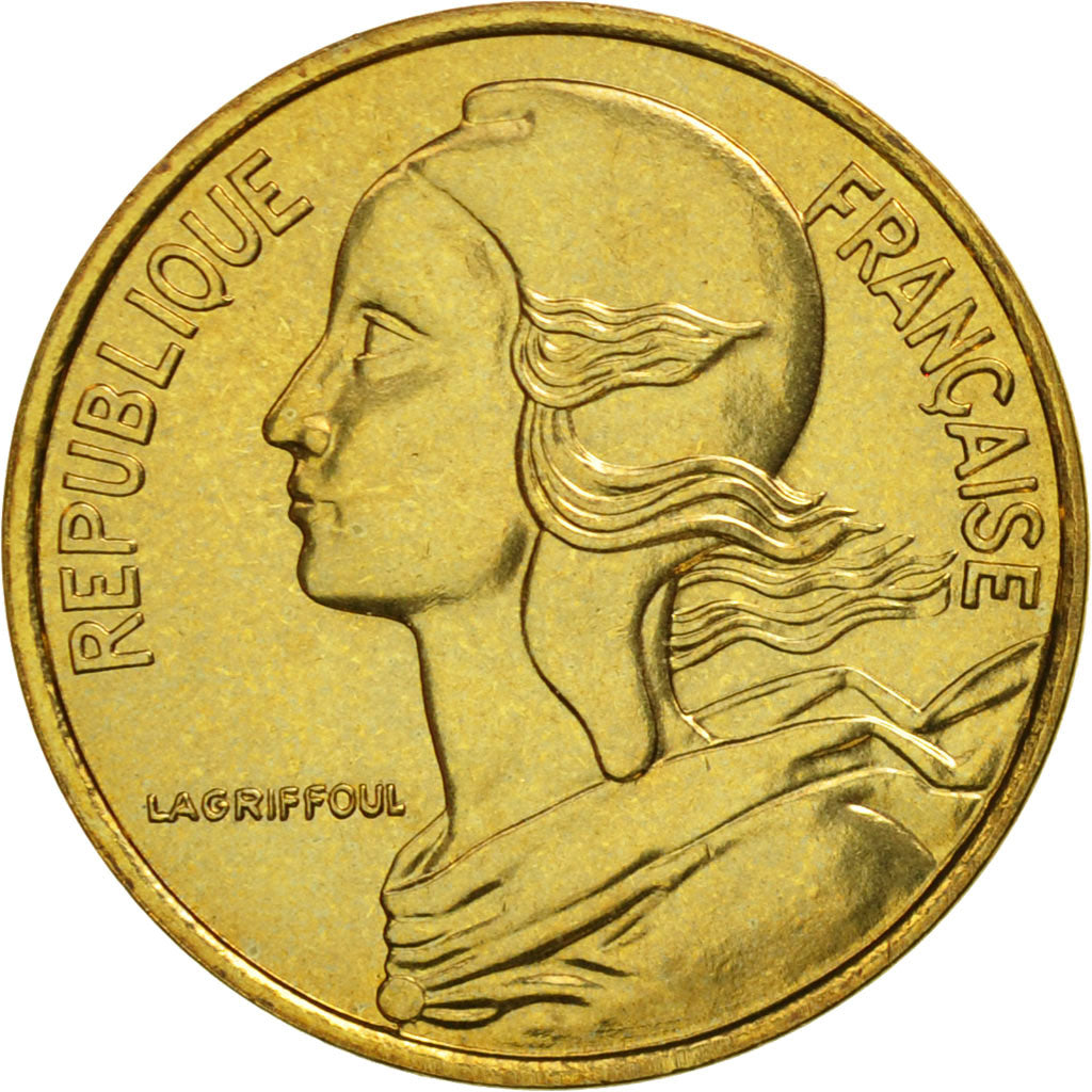 Coin, France, Marianne, 5 Centimes, 1999, Paris, MS(65-70), Aluminum-Bronze