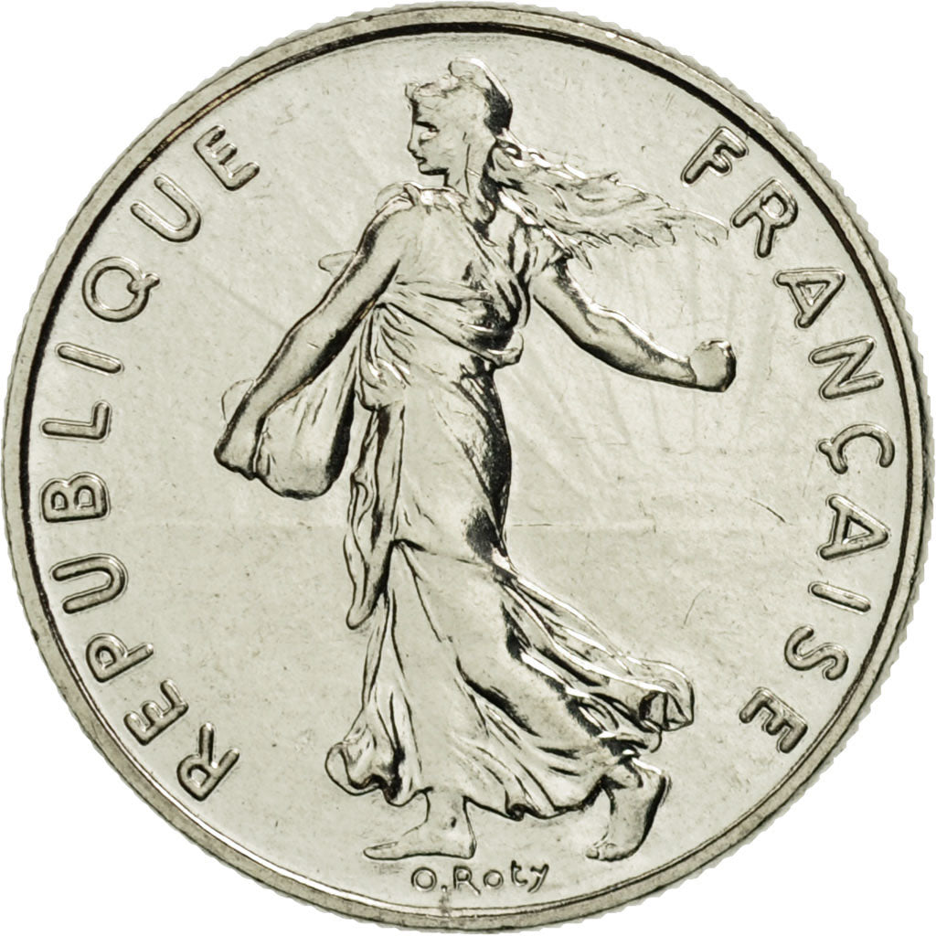 Monnaie, France, Semeuse, 1/2 Franc, 2000, Paris, FDC, Nickel, KM:931.1