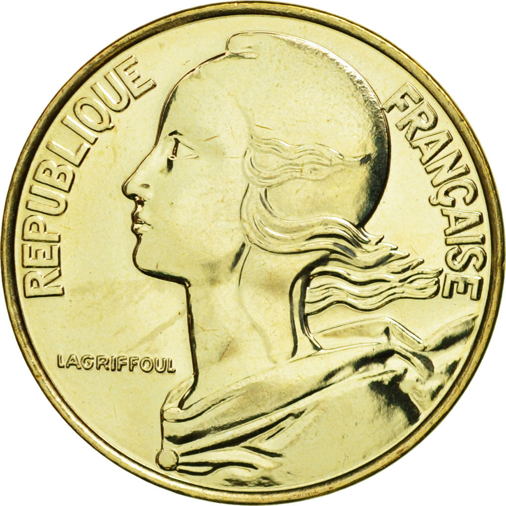 Monnaie, France, Marianne, 20 Centimes, 2001, Paris, FDC, Aluminum-Bronze