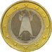 GERMANY - FEDERAL REPUBLIC, Euro, 2002, MS(63), Bi-Metallic, KM:213