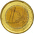 Spain, Euro, 2008, MS(63), Bi-Metallic, KM:1046