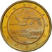 Finlandia, Euro, 2001, Vantaa, MS(63), Bimetaliczny, KM:104