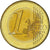 REPUBLIEK IERLAND, Euro, 2003, UNC-, Bi-Metallic, KM:38