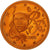 Moneta, Francja, 2 Euro Cent, 2000, Paris, MS(65-70), Miedź platerowana stalą