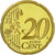 Coin, France, 20 Euro Cent, 2001, MS(65-70), Brass, KM:1286