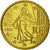 Moneta, Francja, 10 Euro Cent, 2001, Paris, MS(65-70), Mosiądz, KM:1285