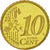 Coin, France, 10 Euro Cent, 2001, MS(65-70), Brass, KM:1285