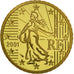 Coin, France, 50 Euro Cent, 2001, MS(65-70), Brass, KM:1287