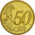 Münze, Frankreich, 50 Euro Cent, 2001, STGL, Messing, KM:1287