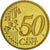 Coin, France, 50 Euro Cent, 2001, MS(65-70), Brass, KM:1287