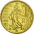 Moneta, Francja, 10 Euro Cent, 2002, Paris, MS(65-70), Mosiądz, KM:1285