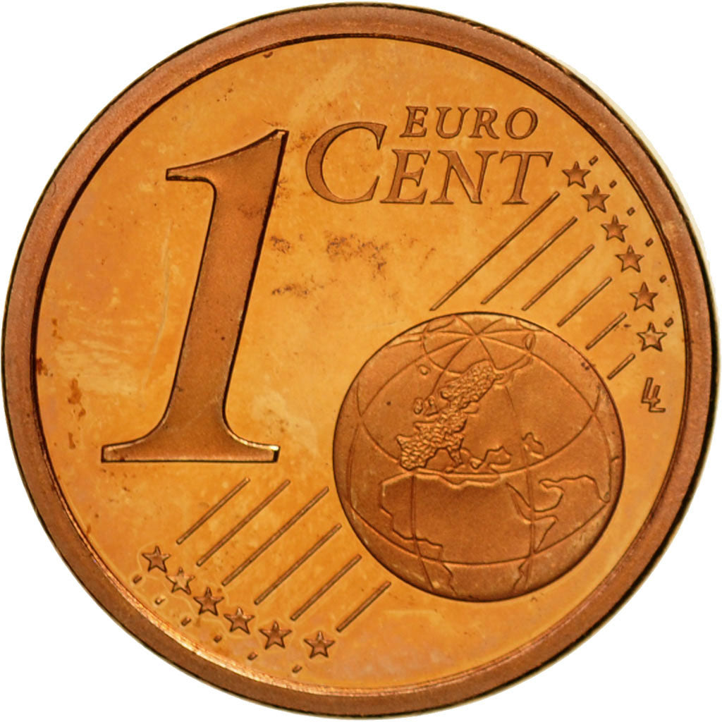 Coin, France, Euro Cent, 2003, MS(65-70), Copper Plated Steel, KM:1282