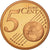 Moneta, Francja, 5 Euro Cent, 2004, Paris, MS(65-70), Miedź platerowana stalą