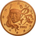 Moneta, Francia, Euro Cent, 2005, FDC, Acciaio placcato rame, KM:1282