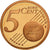 Moneta, Francja, 5 Euro Cent, 2005, Paris, MS(65-70), Miedź platerowana stalą