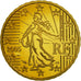 Moneta, Francja, 10 Euro Cent, 2005, Paris, MS(65-70), Mosiądz, KM:1285