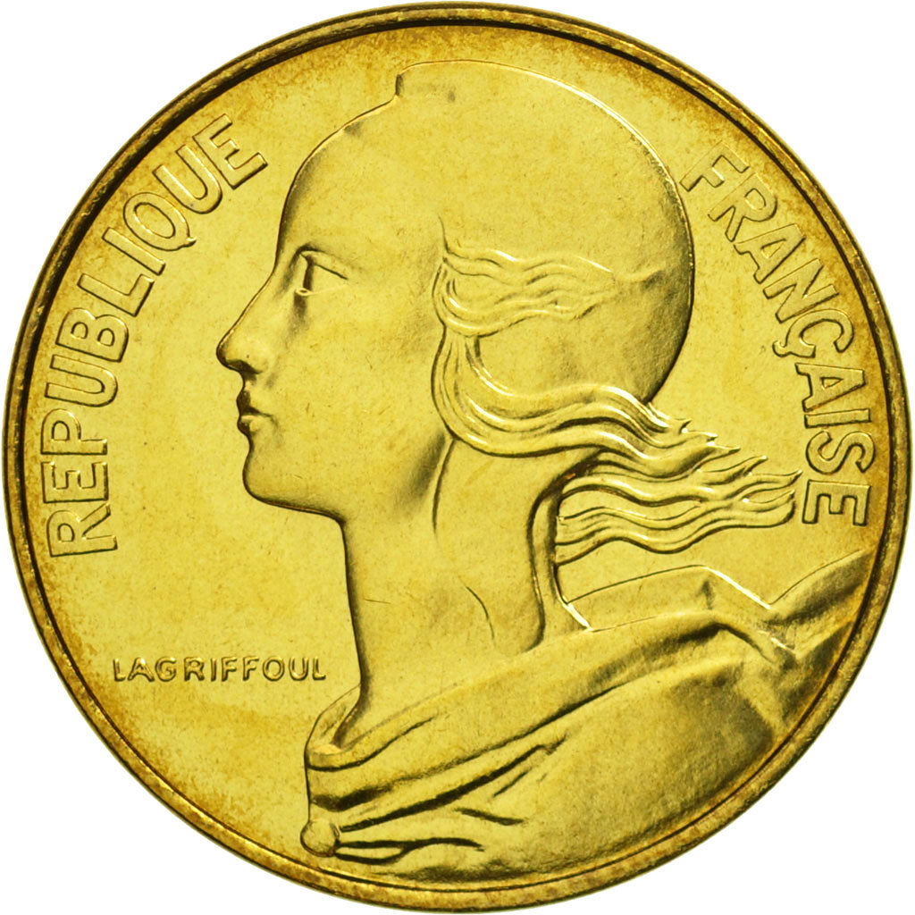 Coin, France, Marianne, 10 Centimes, 1984, Paris, MS(65-70), Aluminum-Bronze