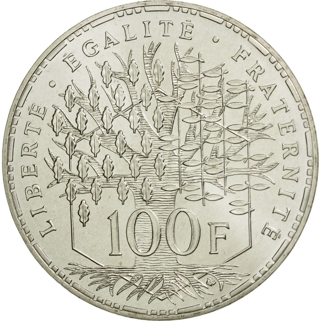 Coin, France, Panthéon, 100 Francs, 1983, Paris, MS(65-70), Silver, KM:951.1