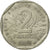 Moneta, Francja, Jean Moulin, 2 Francs, 1993, Paris, AU(55-58), Nikiel, KM:1062
