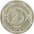 Coin, France, René Cassin, 2 Francs, 1998, Paris, MS(63), Nickel, KM:1213