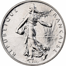 France, 1 Franc, Semeuse, 1996, Pessac, BU, Nickel, NGC, MS66, Gadoury:474