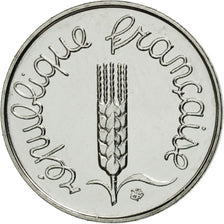 France, Centime, Épi, 1991, Paris, Série BU, Acier inoxydable, SPL+