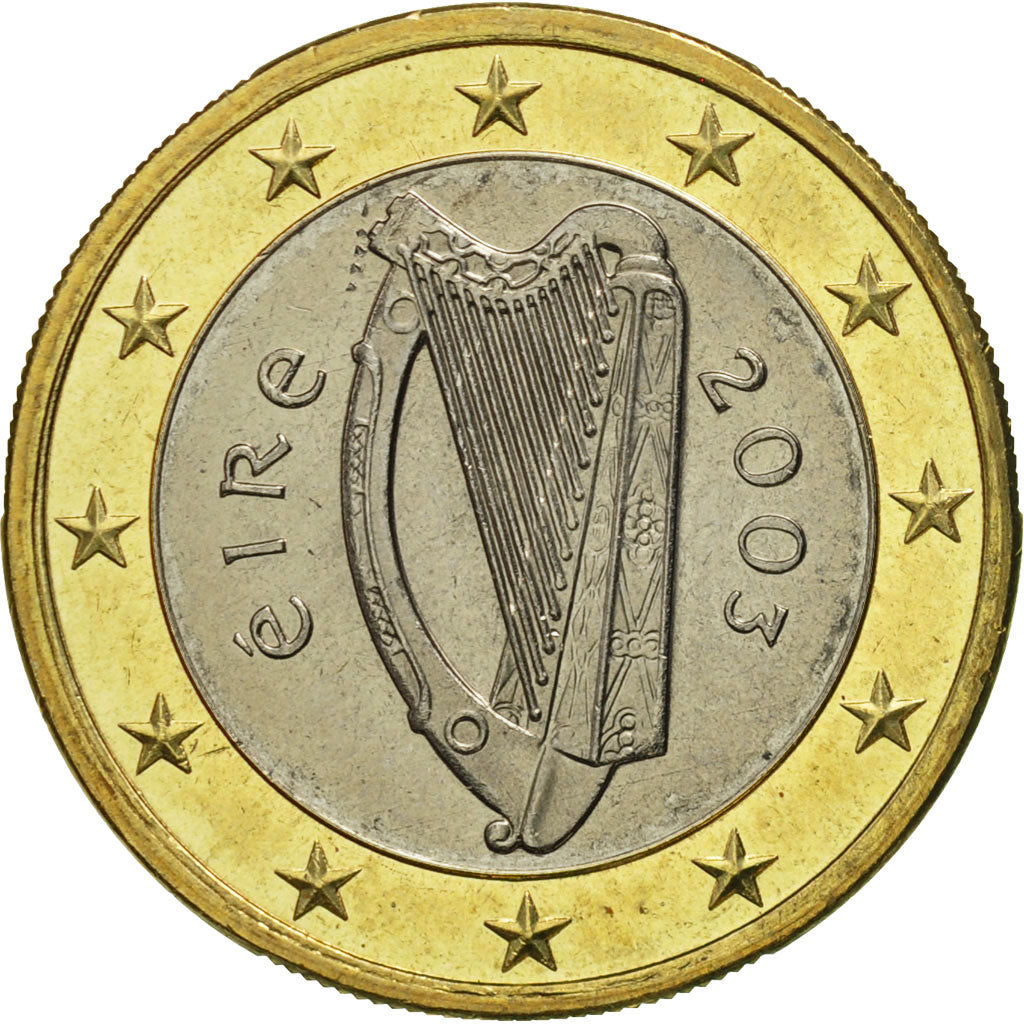 REPUBLIEK IERLAND, Euro, 2003, FDC, Bi-Metallic, KM:38
