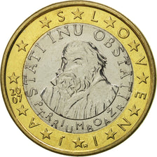 Słowenia, Euro, 2007, MS(63), Bimetaliczny, KM:74