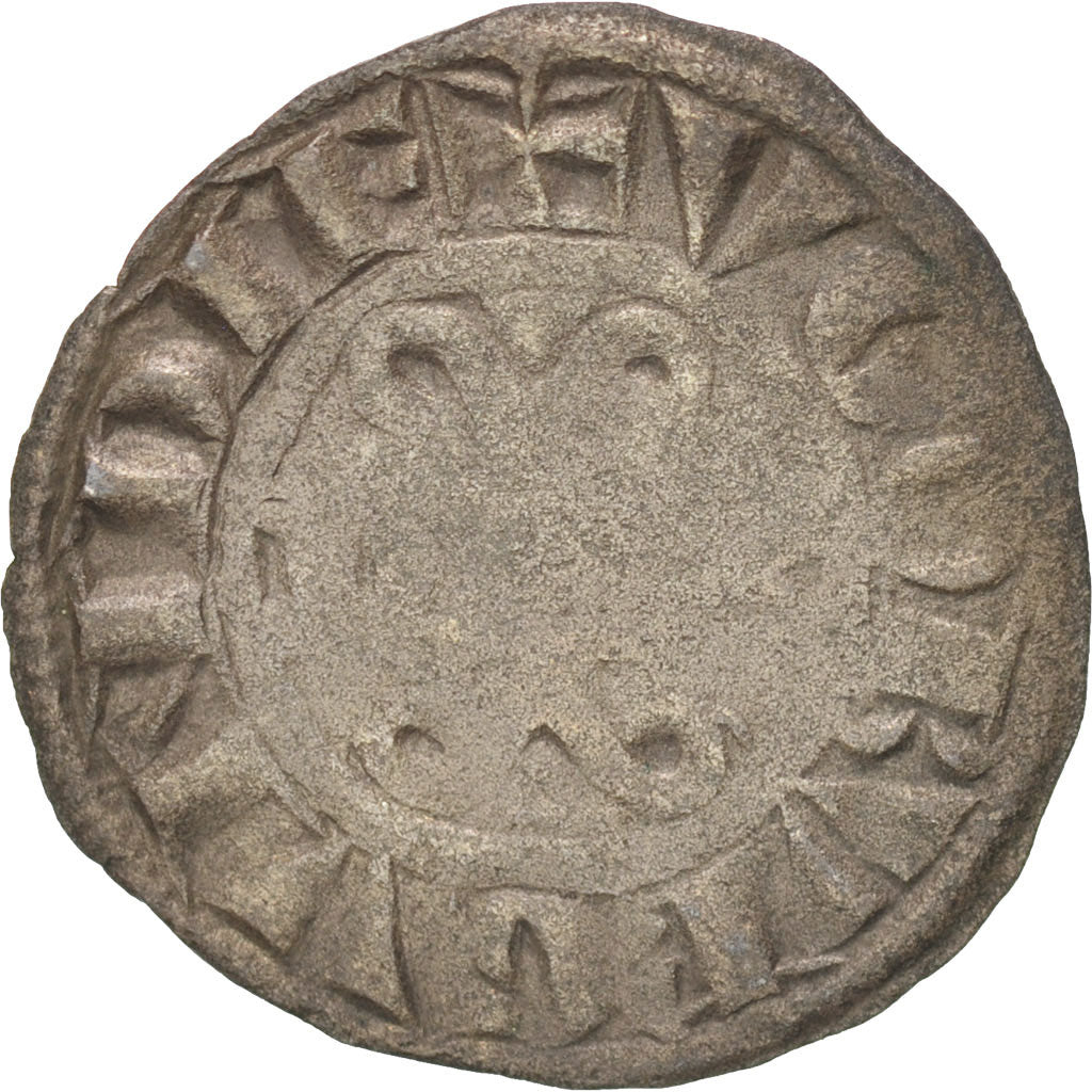 Coin, France, Denarius, Dijon, VF(30-35), Silver