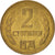 Monnaie, Bulgarie, 2 Stotinki, 1974, SUP, Laiton, KM:85