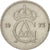 Monnaie, Suède, Gustaf VI, 25 Öre, 1973, SUP, Copper-nickel, KM:836