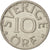 Moneta, Szwecja, Carl XVI Gustaf, 10 Öre, 1977, AU(55-58), Miedź-Nikiel