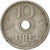Munten, Noorwegen, Haakon VII, 10 Öre, 1951, ZF, Copper-nickel, KM:383