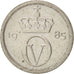 Coin, Norway, Olav V, 10 Öre, 1985, AU(50-53), Copper-nickel, KM:416