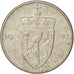 Moneda, Noruega, Olav V, 50 Öre, 1982, MBC, Cobre - níquel, KM:418