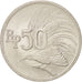 Coin, Indonesia, 50 Rupiah, 1971, AU(55-58), Copper-nickel, KM:35