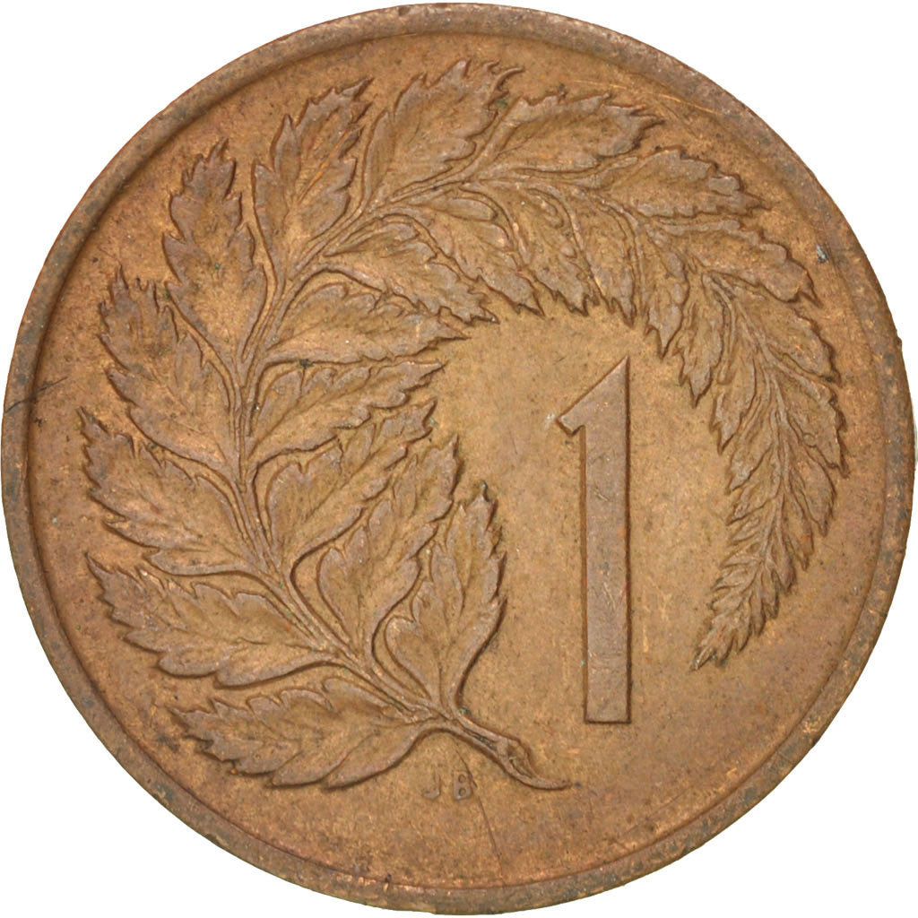 Monnaie, Nouvelle-Zélande, Elizabeth II, Cent, 1967, TTB+, Bronze, KM:31.1