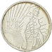 Coin, France, 5 Euro, Semeuse, 2008, MS(63), Silver