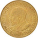 Moneda, Kenia, 10 Cents, 1977, EBC, Níquel - latón, KM:11