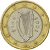 REPUBBLICA D’IRLANDA, Euro, 2002, BB, Bi-metallico, KM:38