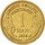 Munten, Frankrijk, Morlon, Franc, 1936, Paris, ZF, Aluminum-Bronze, KM:885