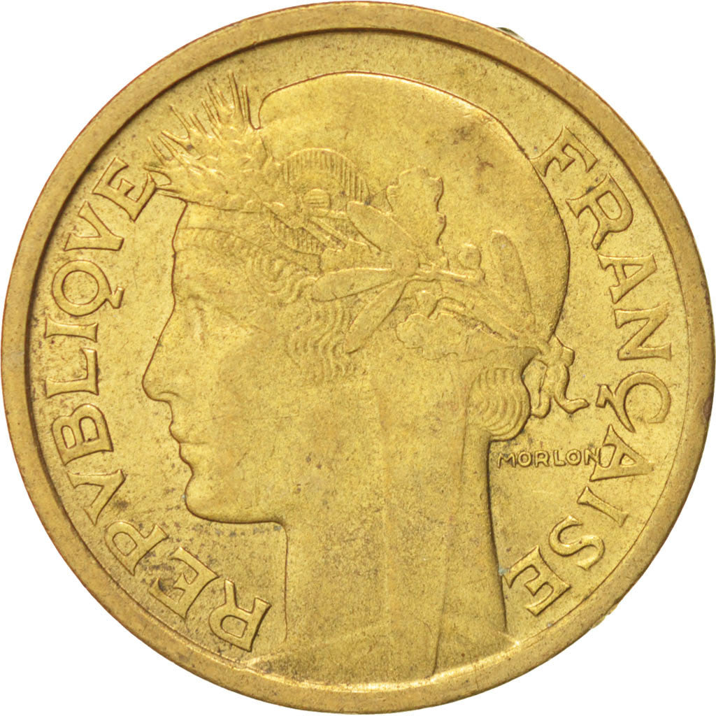Monnaie, France, Morlon, Franc, 1938, Paris, SUP, Aluminum-Bronze, KM:885