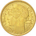 Coin, France, Morlon, Franc, 1938, Paris, MS(60-62), Aluminum-Bronze, KM:885