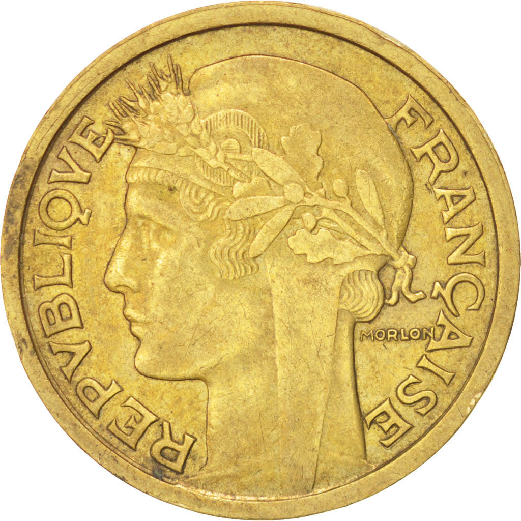 Coin, France, Morlon, Franc, 1940, Paris, EF(40-45), Aluminum-Bronze, KM:885